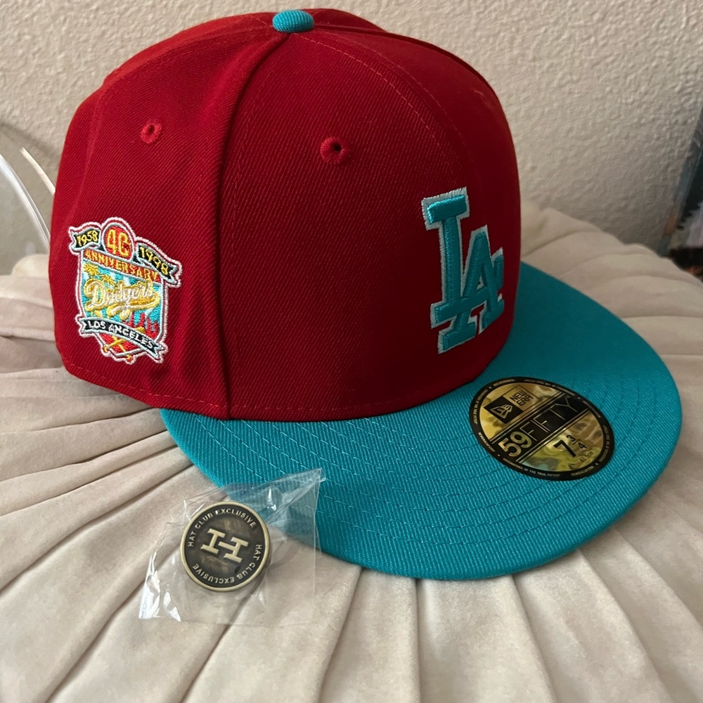 Brand New Captain Planet 2.0 Fitted Dodgers Hat